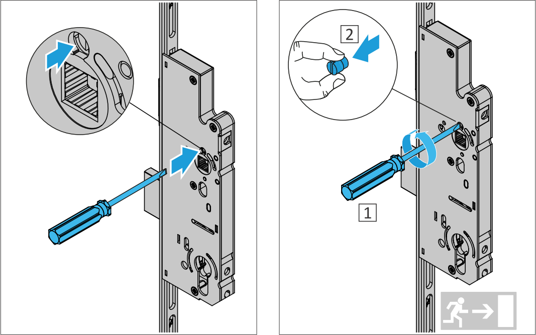 Change the direction A